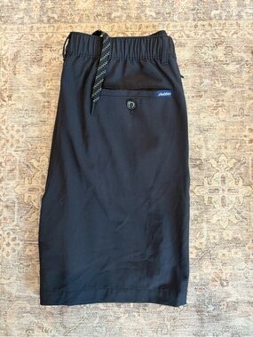 Chubbies Youth L Black Performance Stretch Shorts Drawstring 14/16